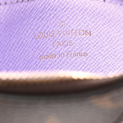 Louis Vuitton Monogram Zipped Romy Card Holder Bubble Tea 6 of 7