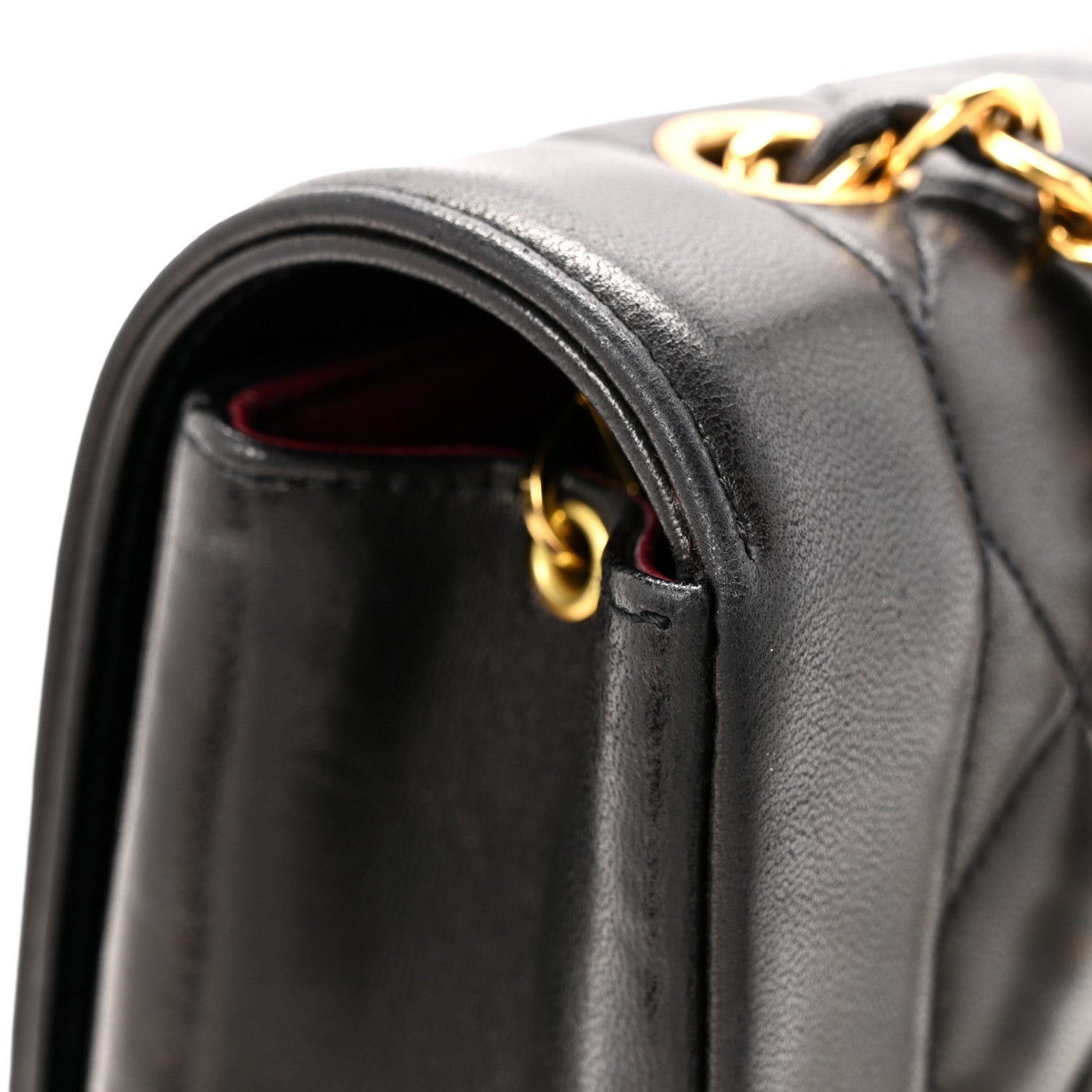 Chanel Lambskin Quilted Medium Single Flap Black 15 of 16