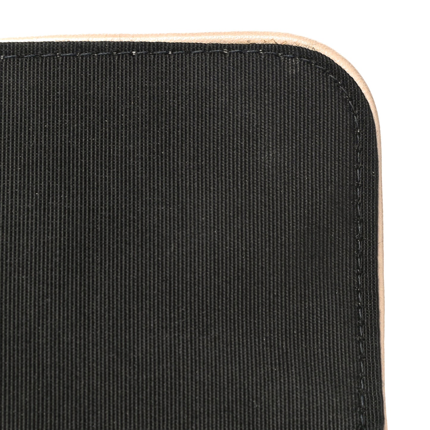 Lambskin Quilted Single Flap Bag Black Beige