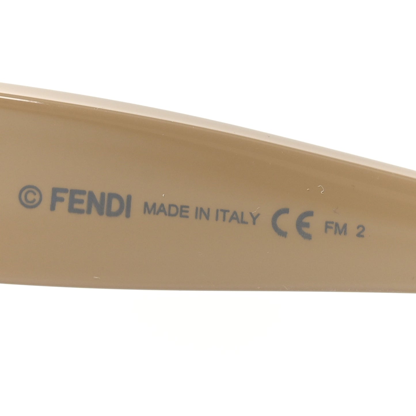 Acetate F is Fendi Sunglasses FF 0359/G/S Beige