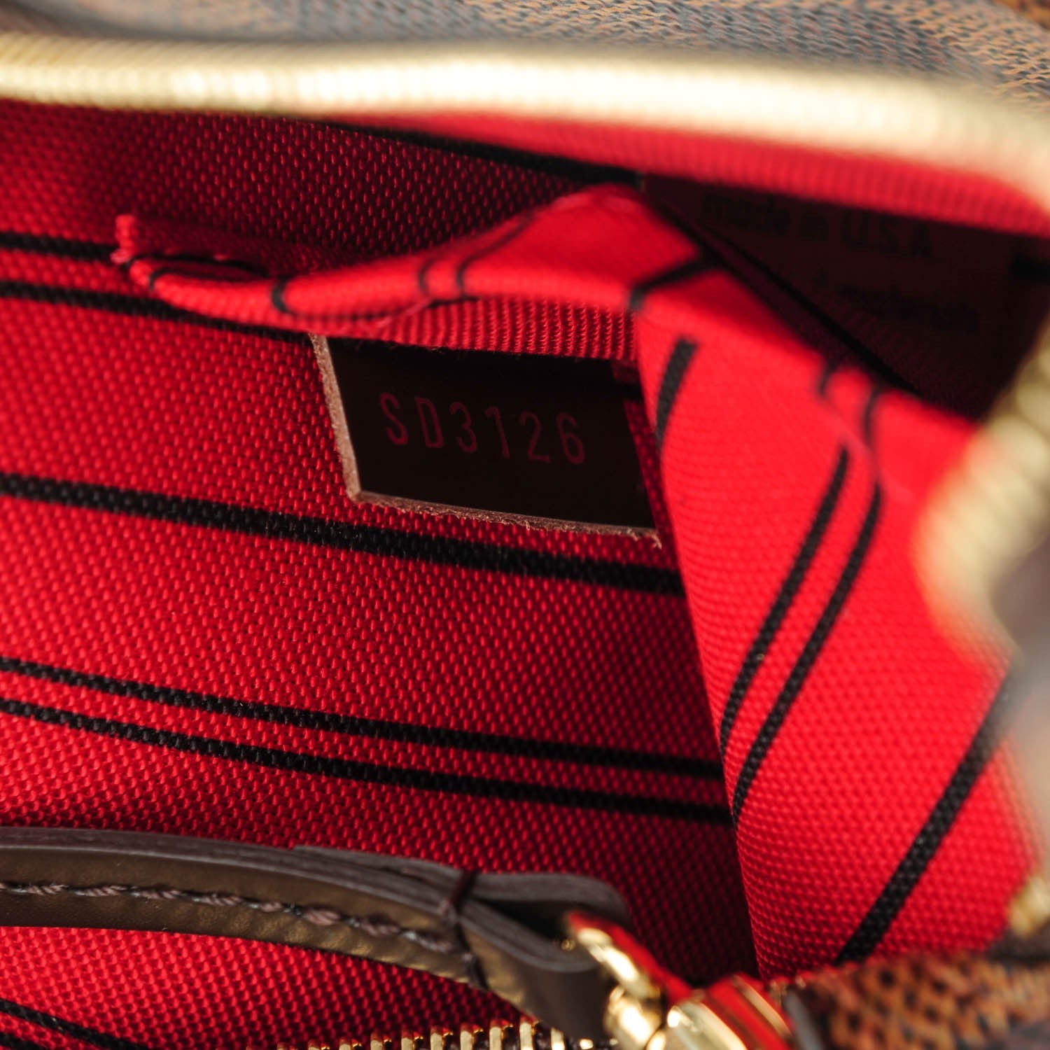 Louis Vuitton Damier Ebene Neverfull MM GM Pochette 8 of 8