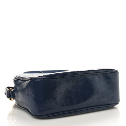 Gucci Vernice Naplack Small Soho Disco Bag Uniform Blue 4 of 11