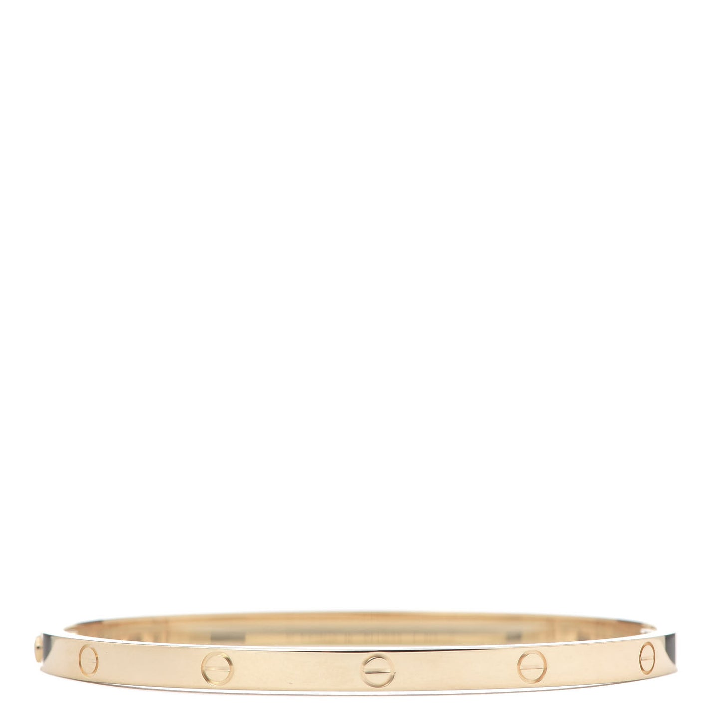 18K Yellow Gold Small LOVE Bracelet 16