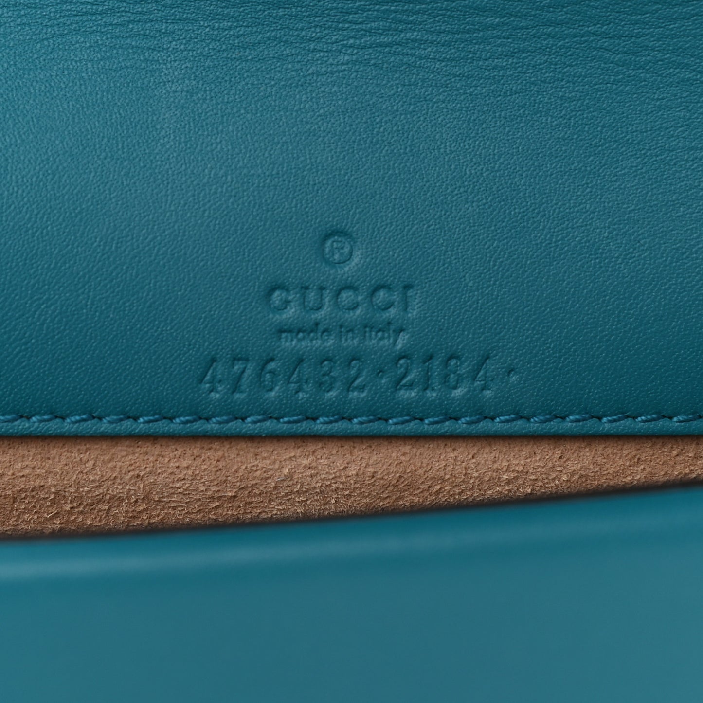 Velvet Super Mini Dionysus Shoulder Bag Pavone Cyan