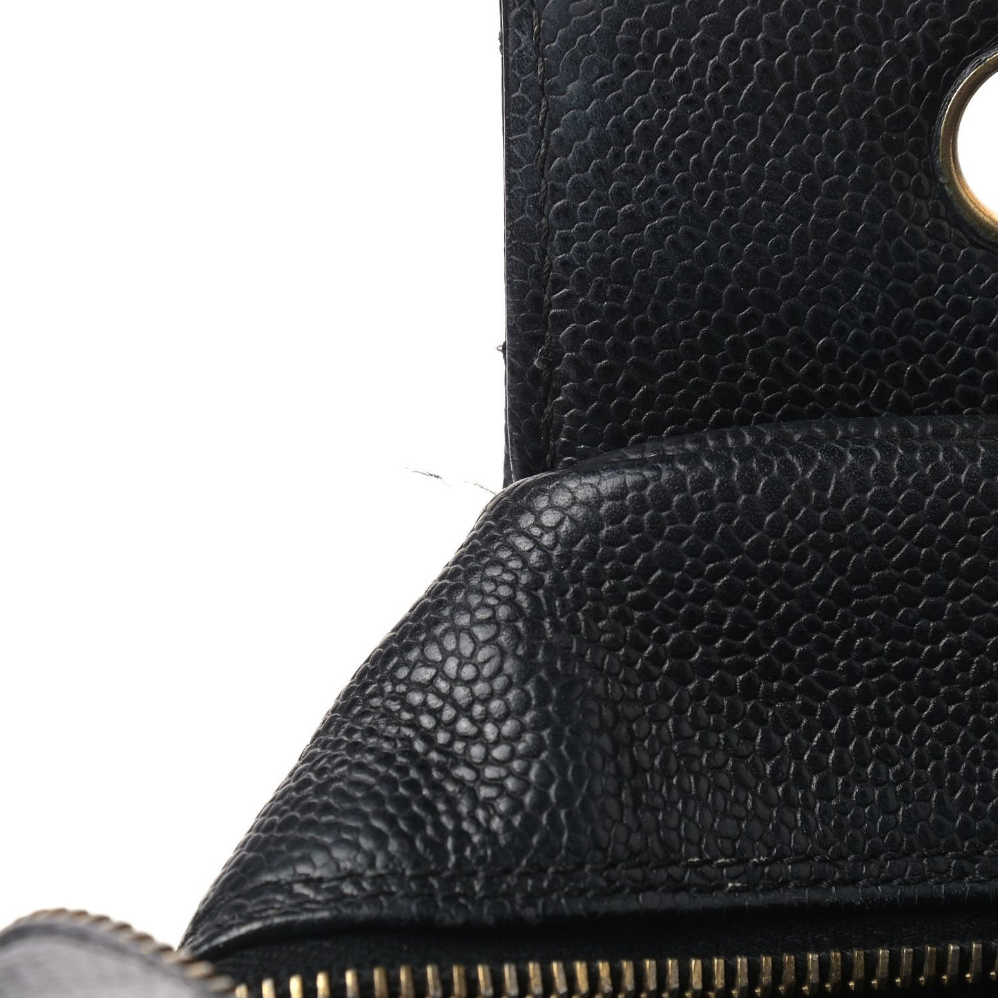 Caviar Quilted Petit Timeless Tote PTT Black