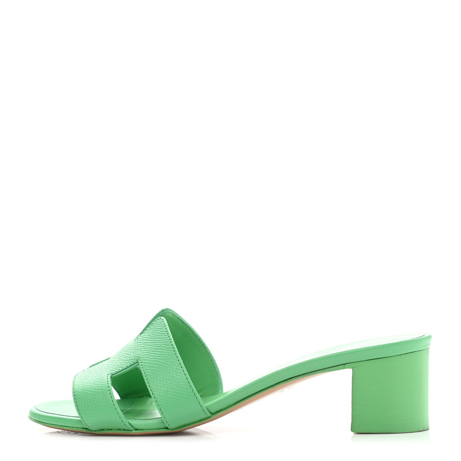 Hermes Epsom Oasis Sandals 36 Vert Pomme 1 of 9