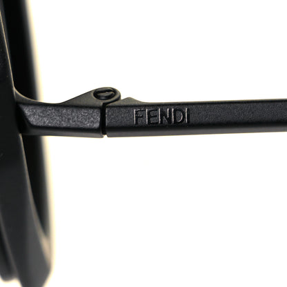 Fendi Rubber FF Fabulous Shield Sunglasses FF M0039/G/S Black Yellow 5 of 8