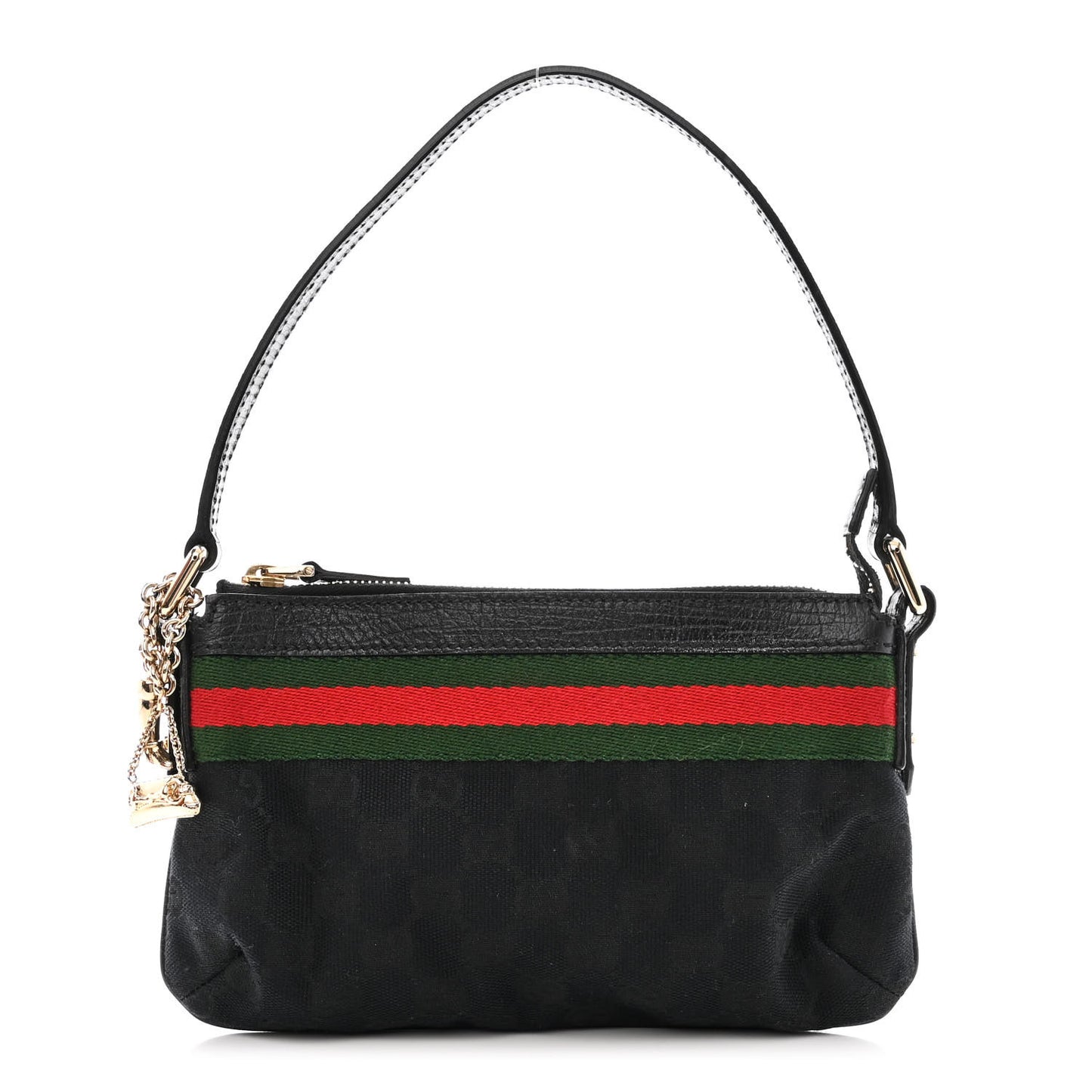 Monogram Web Pochette Black