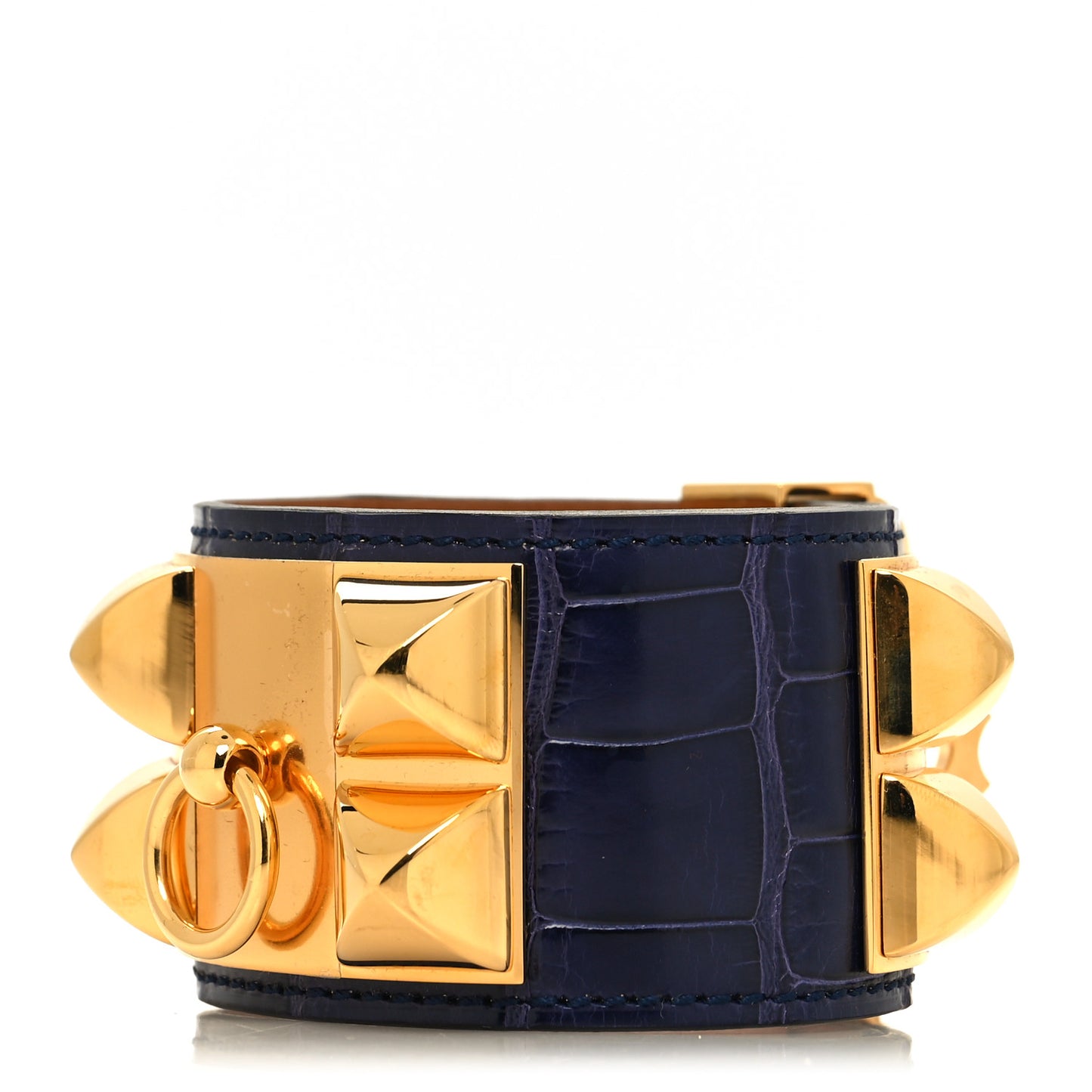 Shiny Alligator Collier De Chien CDC Bracelet T2 Belu Encre