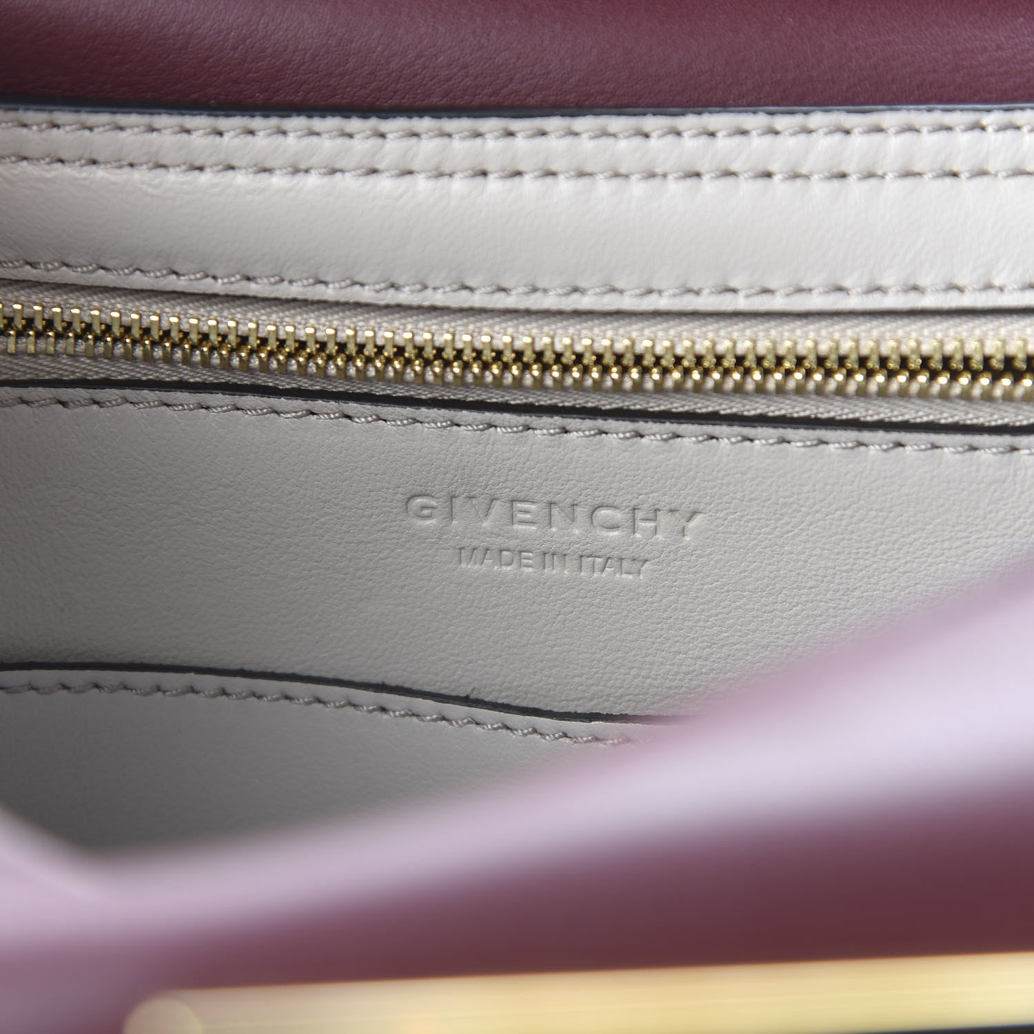 Givenchy Calfskin Small Mystic Shoulder Bag Aubergine 7 of 8