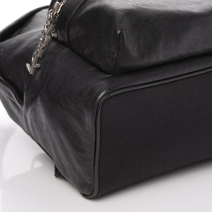 Saint Laurent Lambskin Mini City Backpack Black 8 of 11