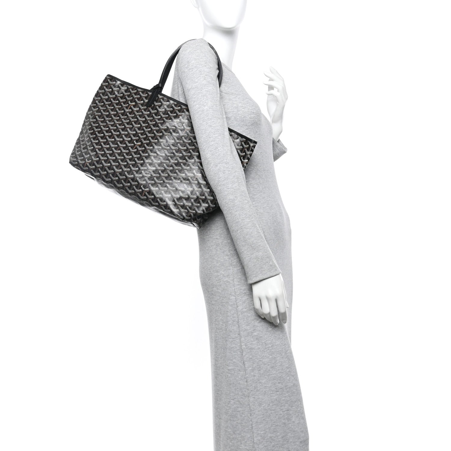 Goyard Goyardine Saint Louis PM Black 2 of 12