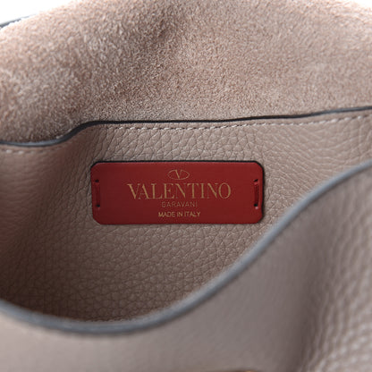 Valentino Garavani Pebbled Calfskin Mini Rockstud Crossbody Bag Poudre 5 of 8