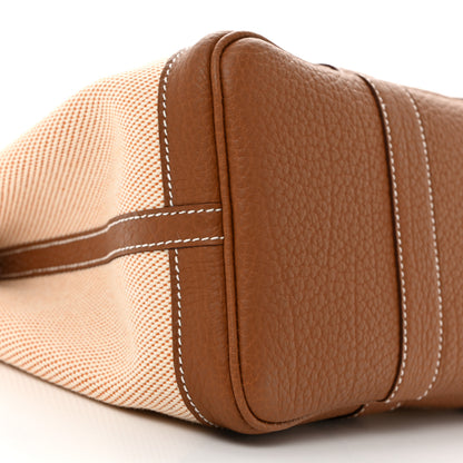 Hermes Toile Negonda Garden Party 30 TPM Gold 9 of 10