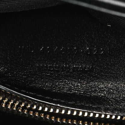 Saint Laurent Calfskin Y Quilted Monogram Small Loulou Chain Satchel Black 7 of 9