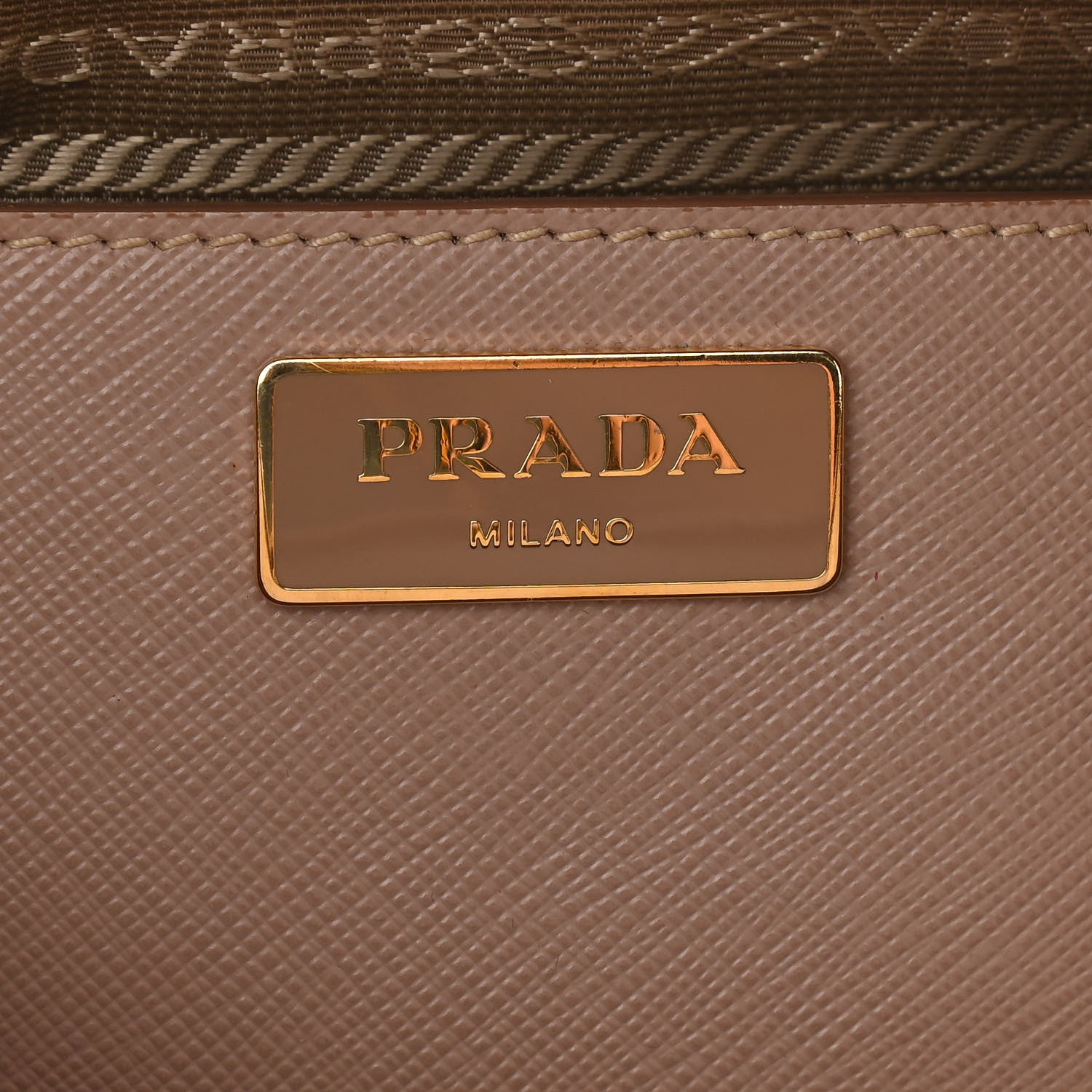 Prada Saffiano Lux Medium Promenade Tote Cammeo 6 of 12