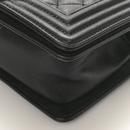 Chanel Caviar Quilted Small Boy Flap Black 10 of 10
