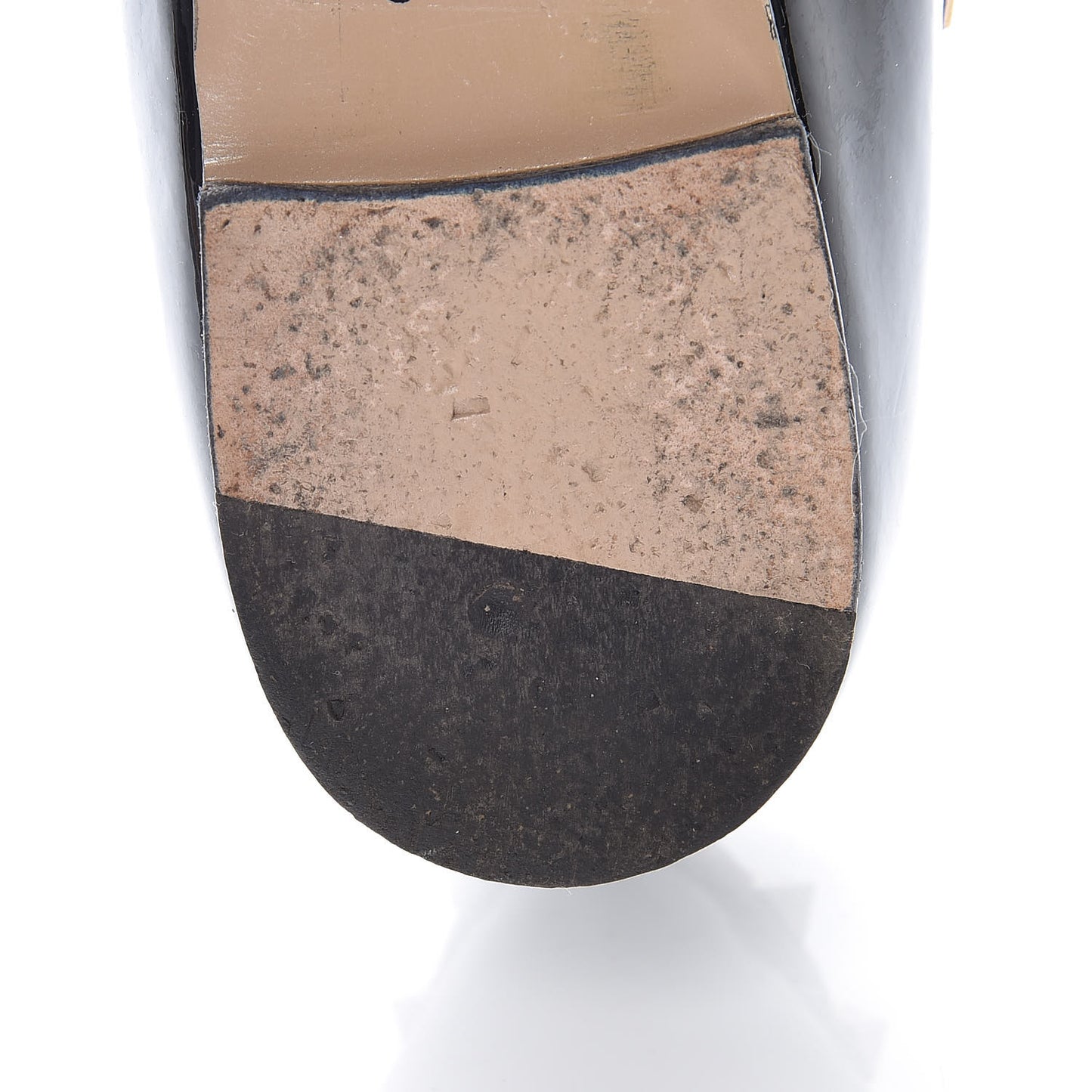 Patent Rockstud Ballerina Flats 40 Black Poudre