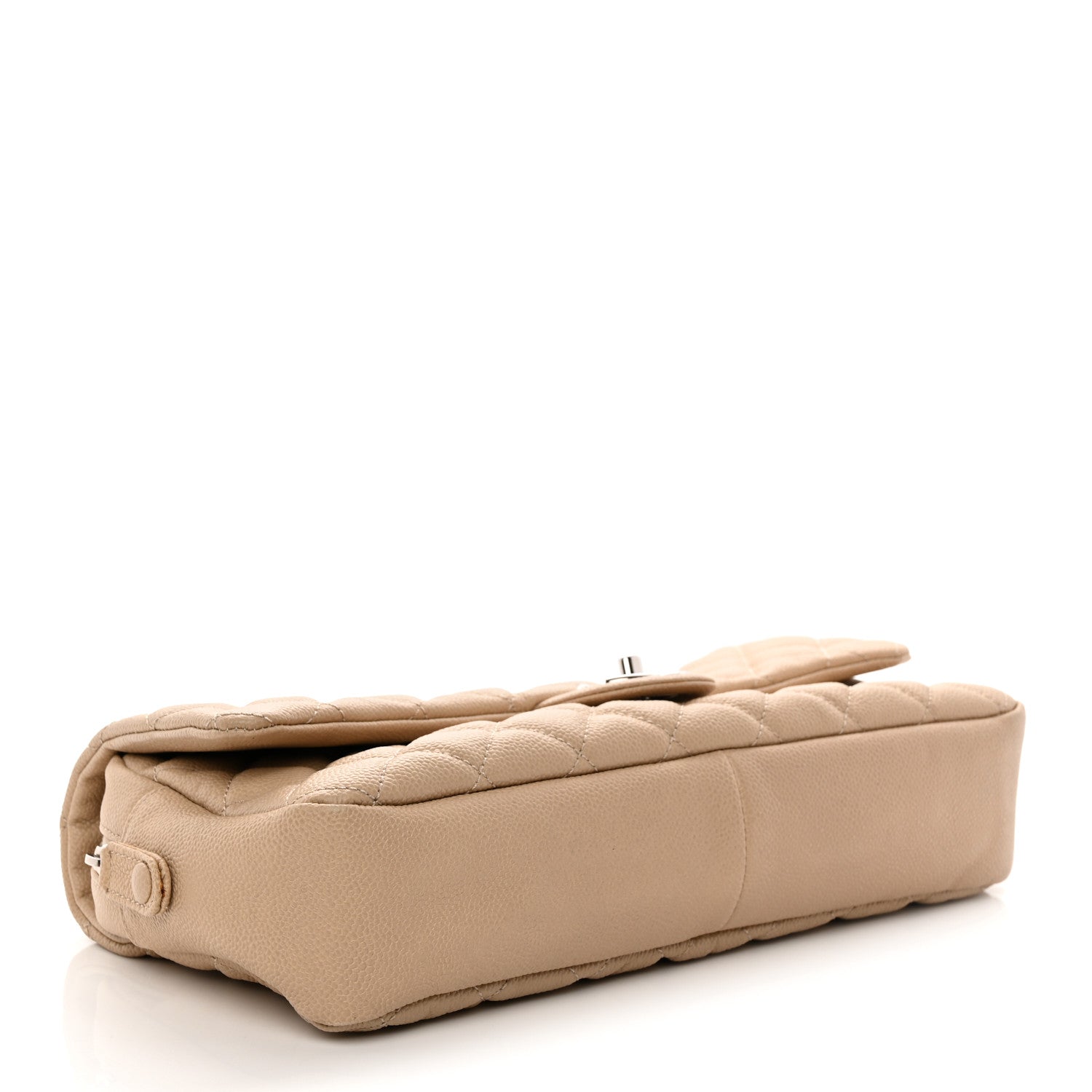 Chanel Caviar Quilted Jumbo Easy Flap Beige 4 of 10