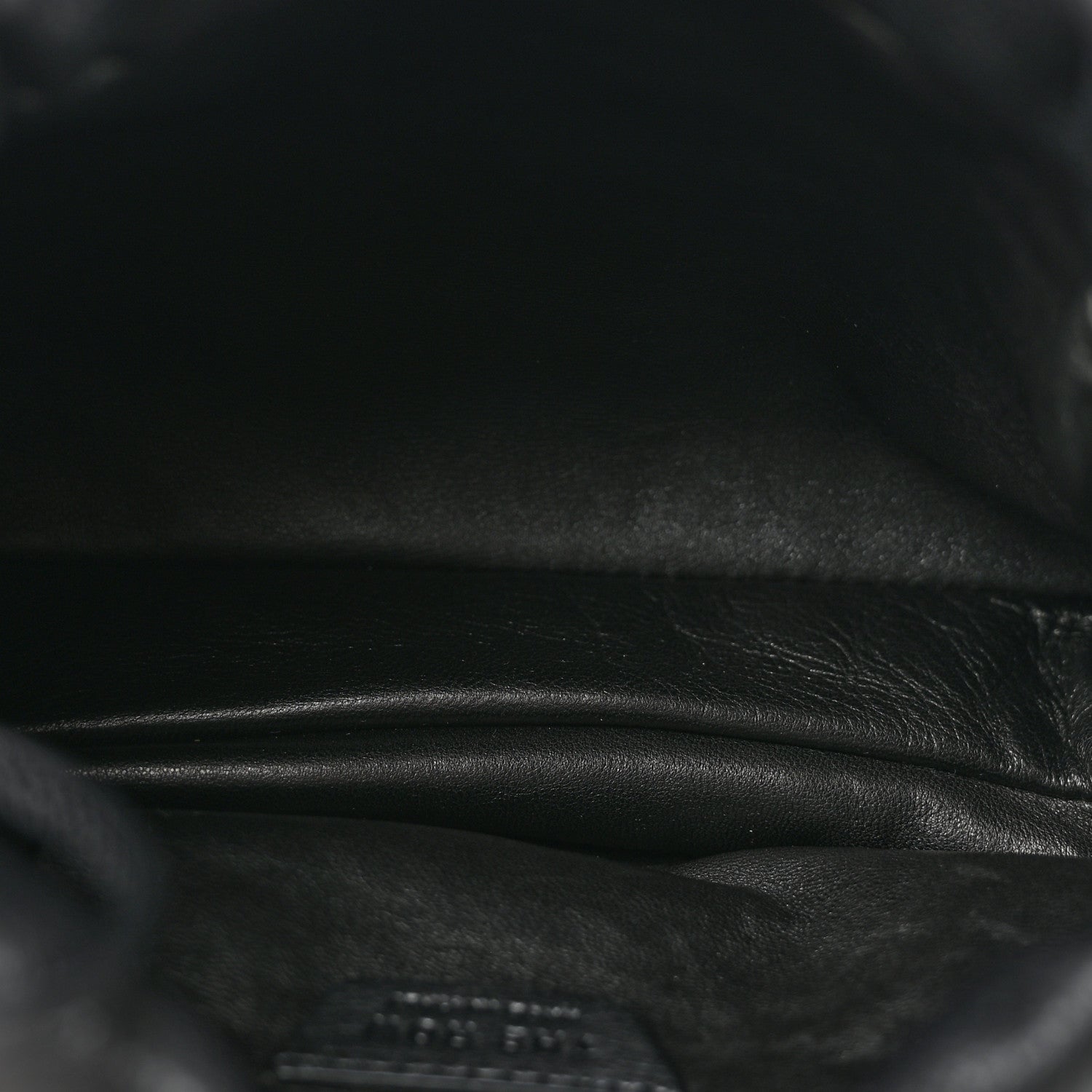 The Row Grained Calfskin Bourse Clutch  Black 5 of 10
