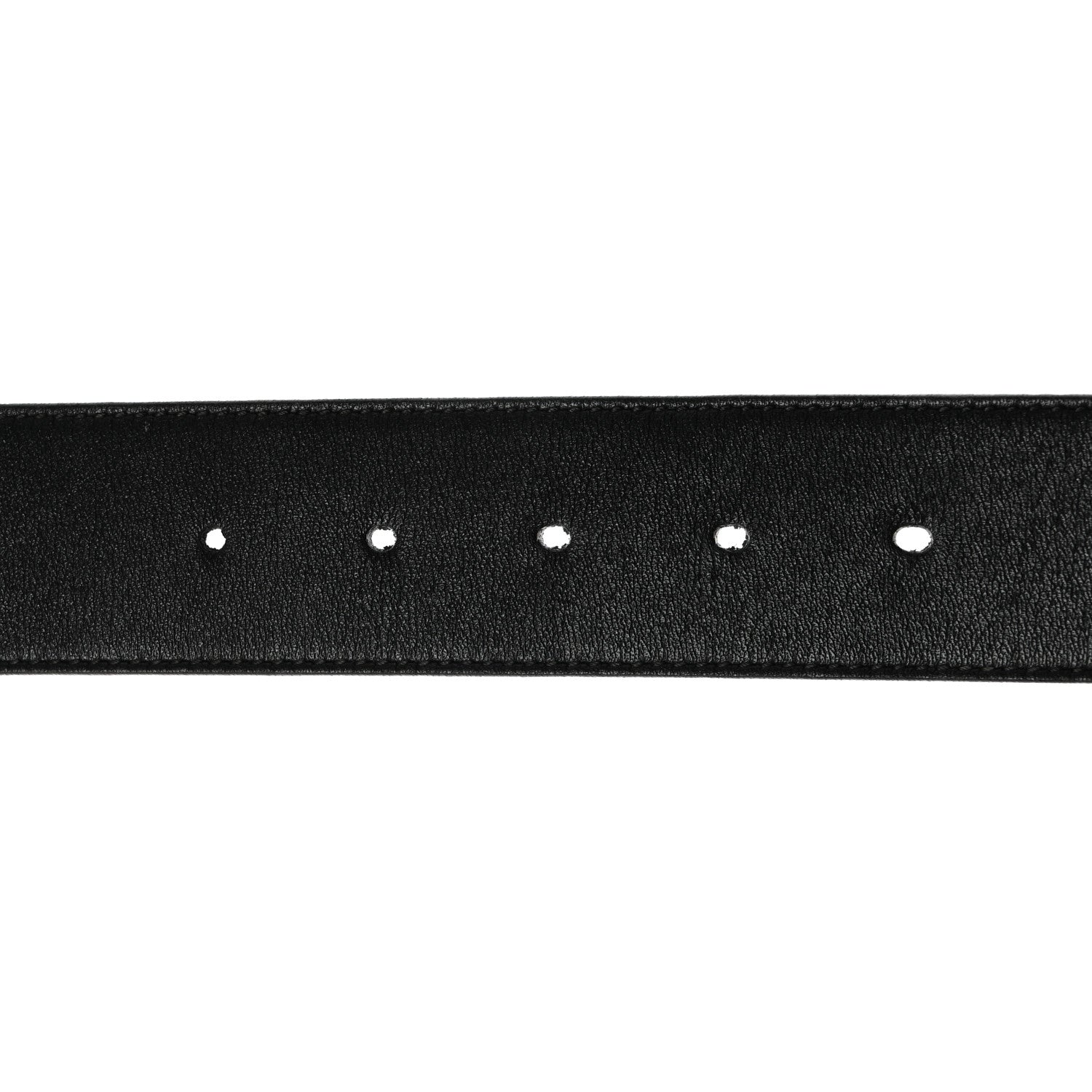 Gucci Plutone Calfskin Double G 40mm Belt 90 36 Black 6 of 6