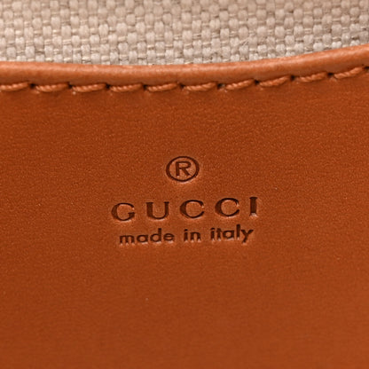 Gucci GG Supreme Monogram Web Bamboo Mini 1947 Belt Bag 95 38 Beige 6 of 10
