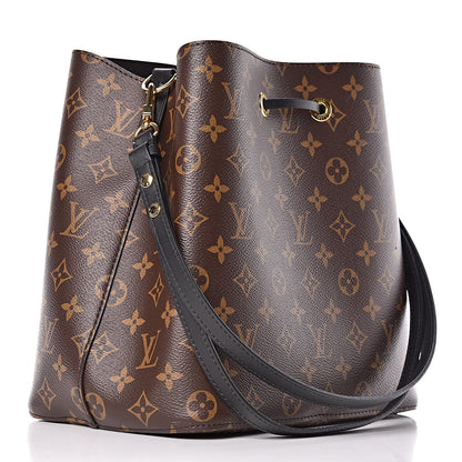 Louis Vuitton Monogram Neonoe MM Black 3 of 10