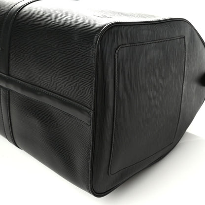 Louis Vuitton Epi Keepall 50 Black 9 of 9