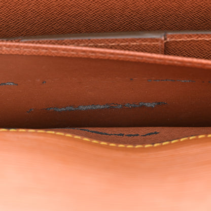 Louis Vuitton Epi Serviette Ambassadeur Briefcase Gold 13 of 22