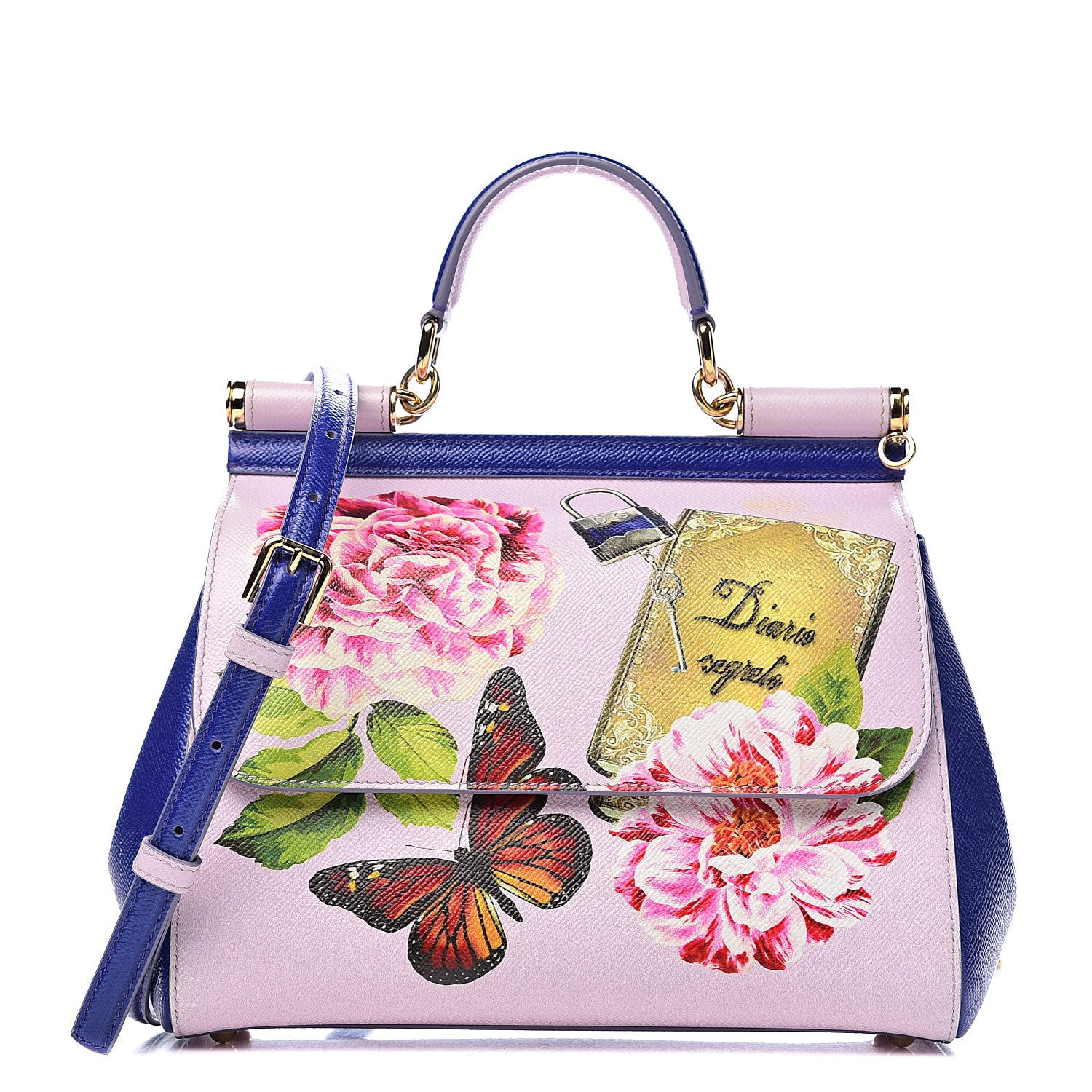 Dolce & Gabbana Dauphine Print Medium Miss Sicily Satchel 1 of 13