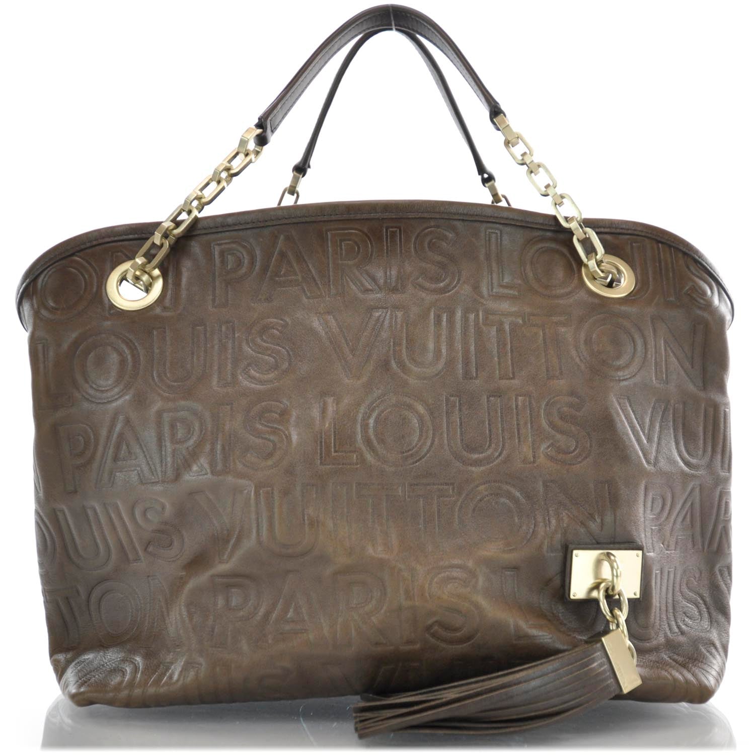Louis Vuitton Monogram Paris Souple Whisper PM Chocolate 1 of 9