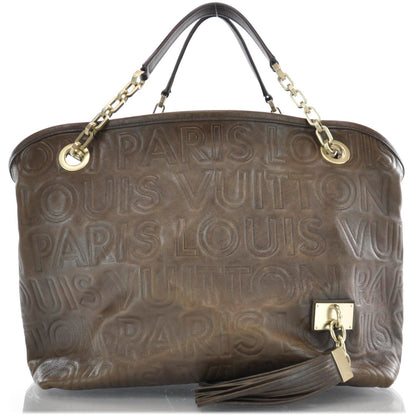 Louis Vuitton Monogram Paris Souple Whisper PM Chocolate 1 of 9