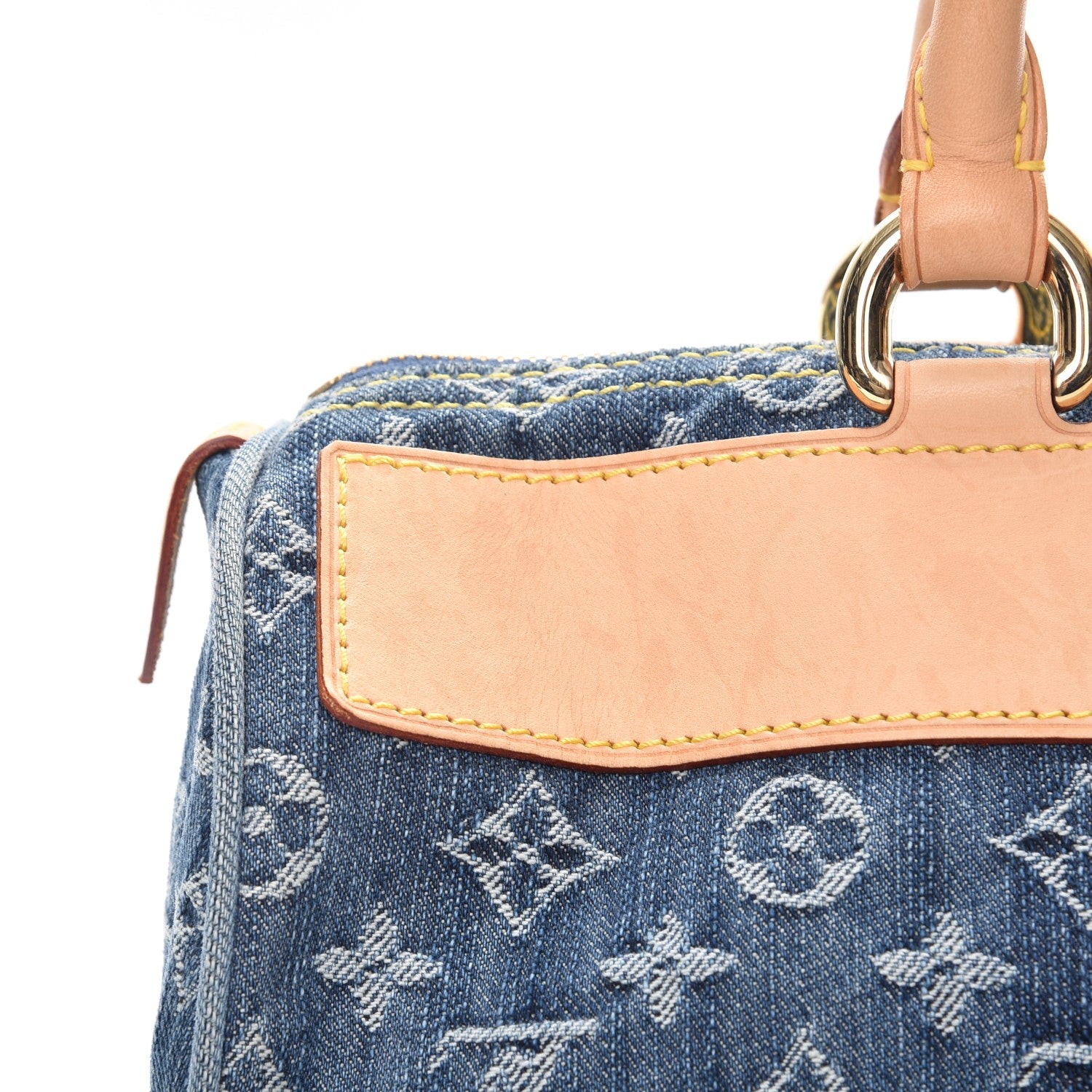 Louis Vuitton Monogram Denim Neo Speedy Blue 8 of 12