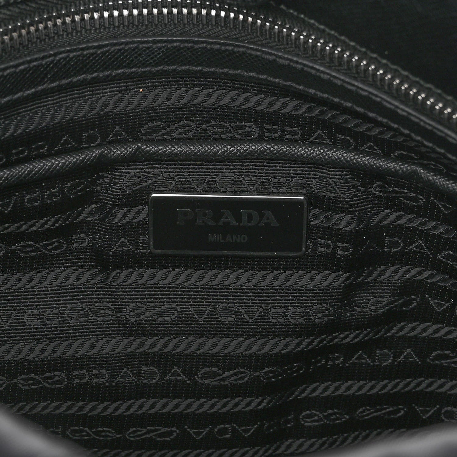 Prada Nylon Tessuto Impuntu Quilted Tote Black 5 of 10