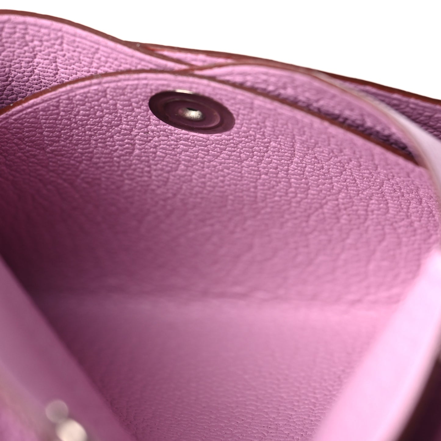Chevre Mysore Calvi Duo Card Case Mauve Sylvestre