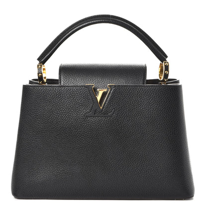 Louis Vuitton Taurillon Capucines PM Black 1 of 7
