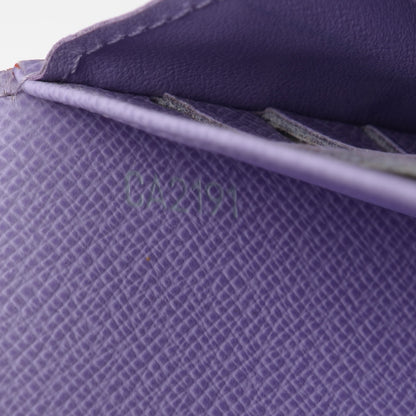 Louis Vuitton Monogram Multicolor Sarah Wallet Black Violet 6 of 7
