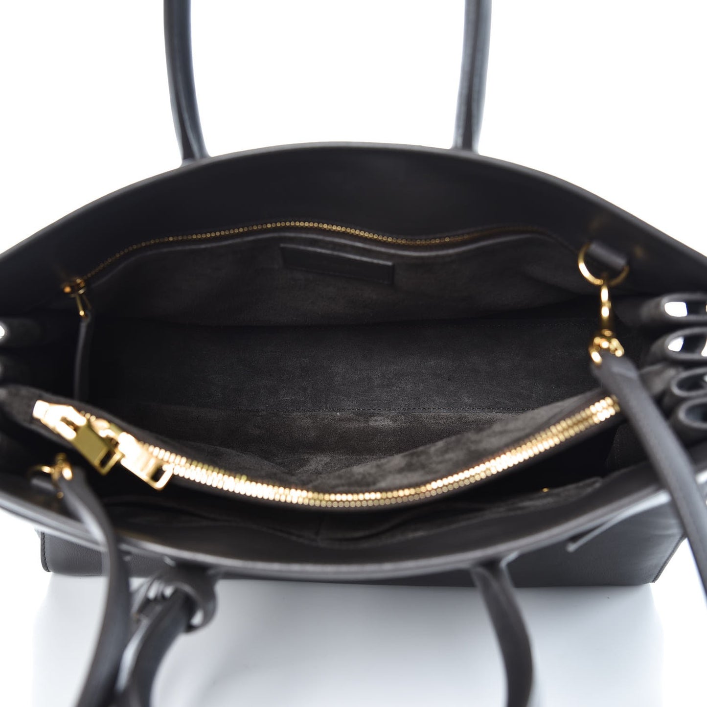 Calfskin Small Sac De Jour Fog