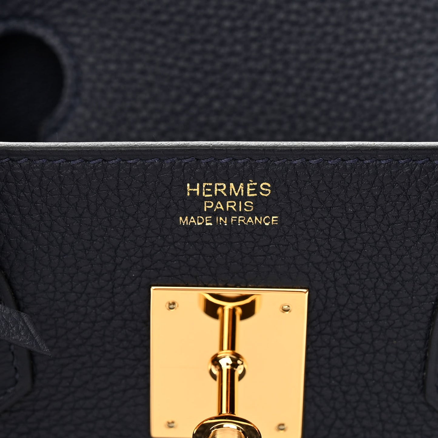 Togo Birkin 30 Bleu Nuit