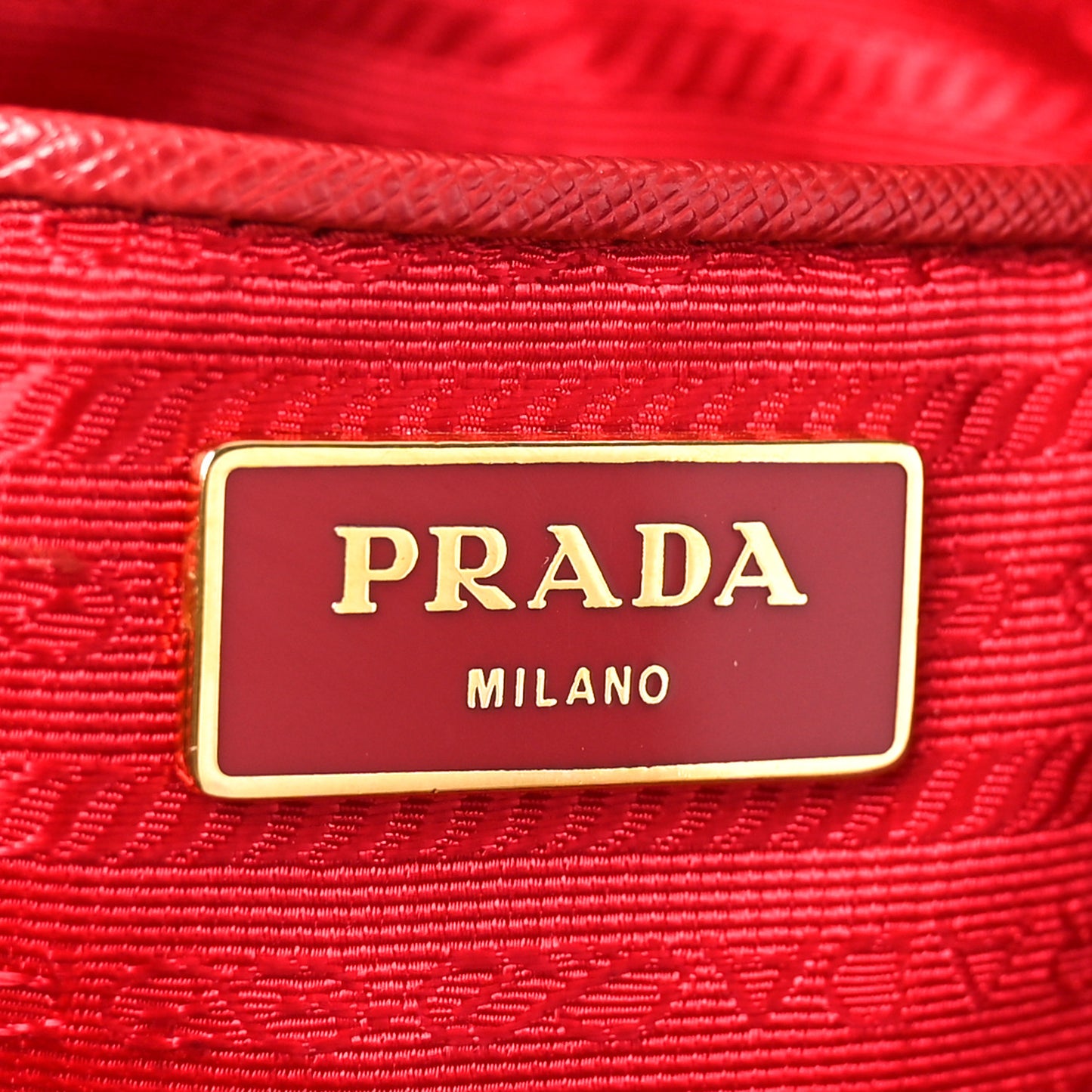 Saffiano Medium Galleria Double Zip Tote Fuoco