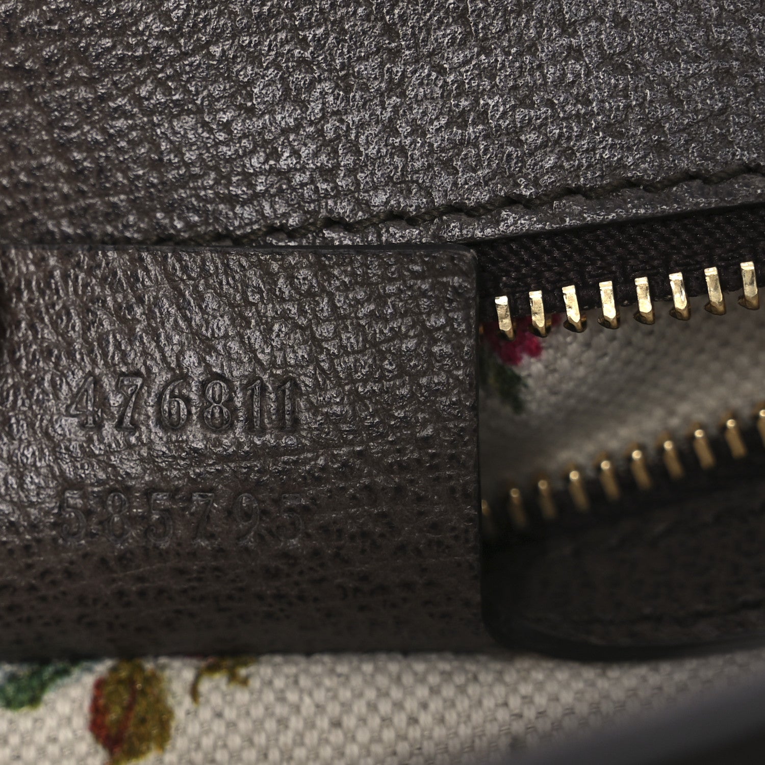 Gucci Calfskin Embroidered Sylvie Belt Bag 75 30 Brown 7 of 10