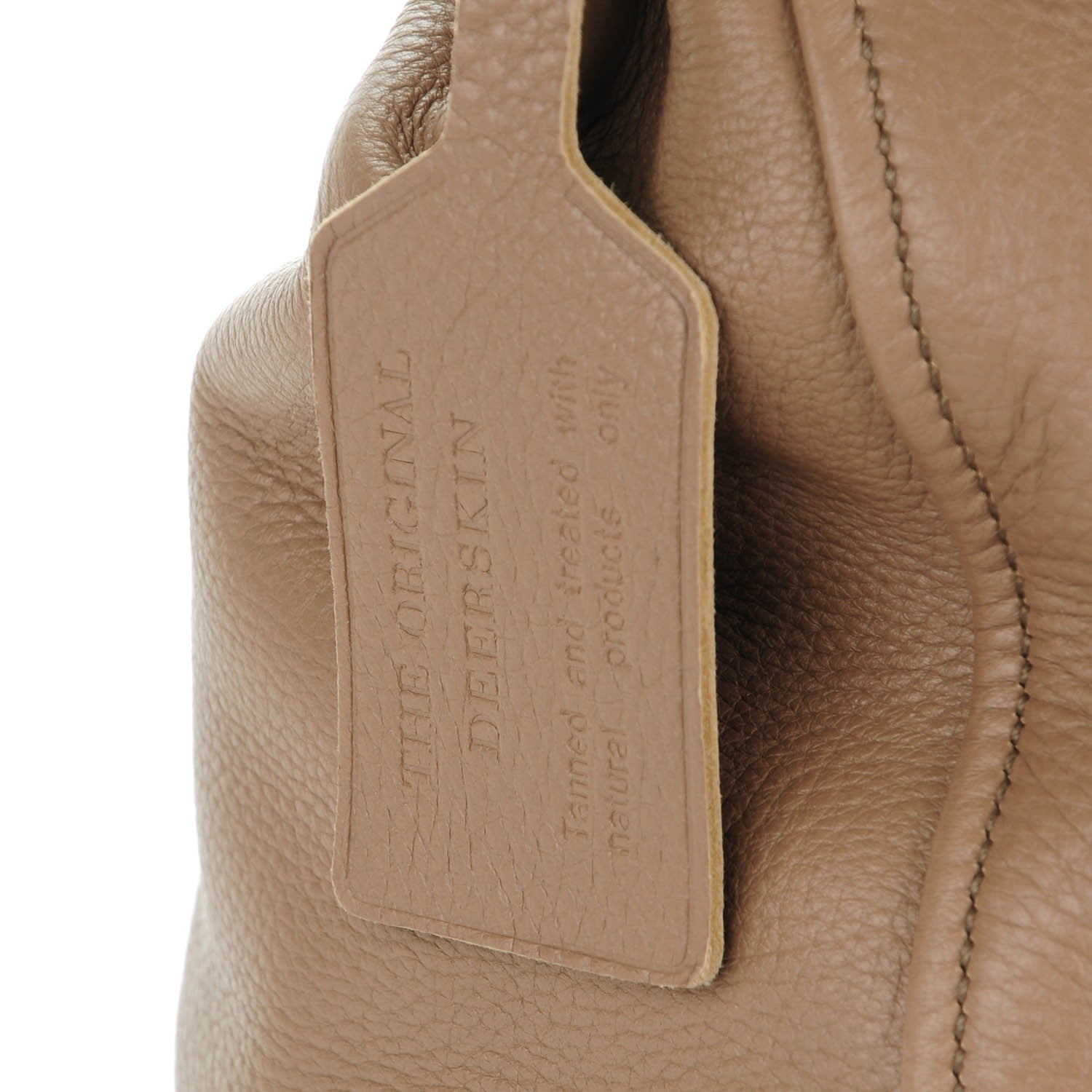 Prada Cervo Deerskin Hobo Visone 5 of 9