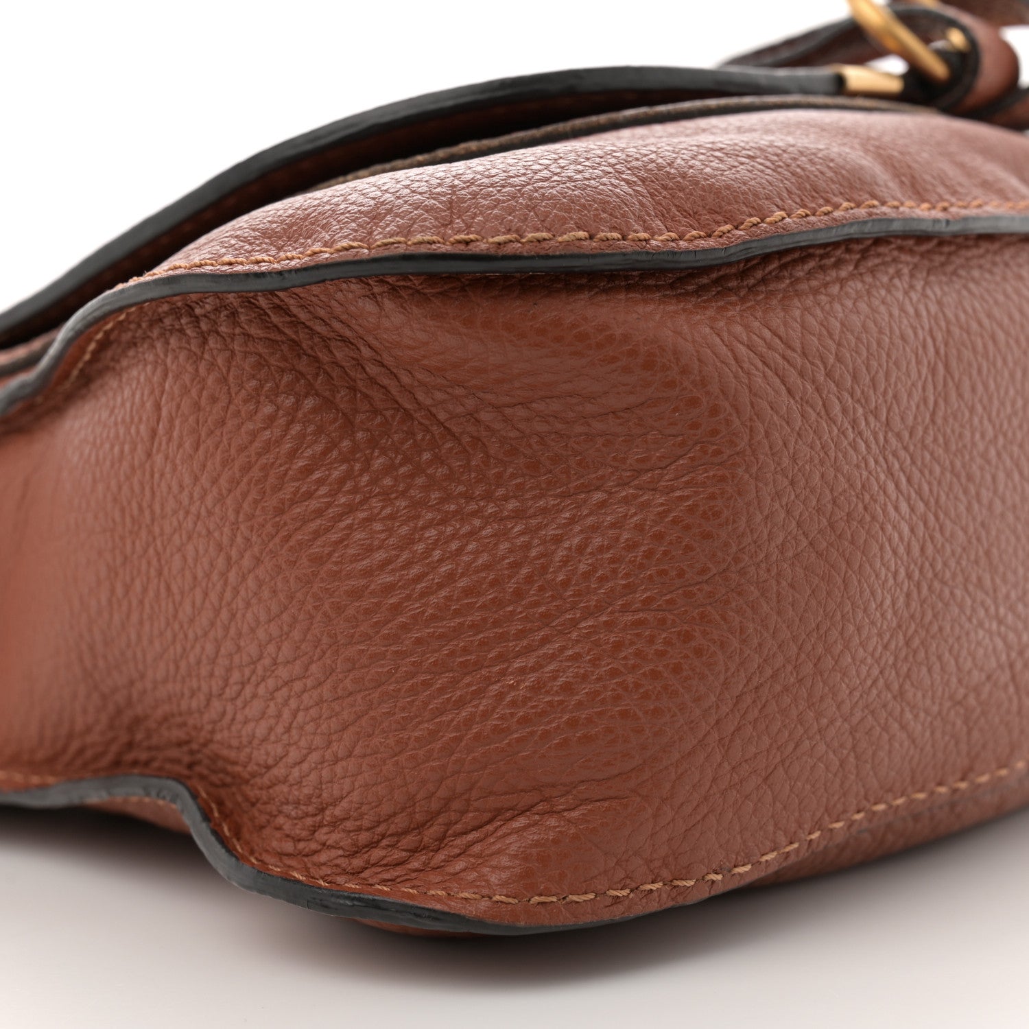Chloe Calfskin Small Marcie Satchel Tan 9 of 13
