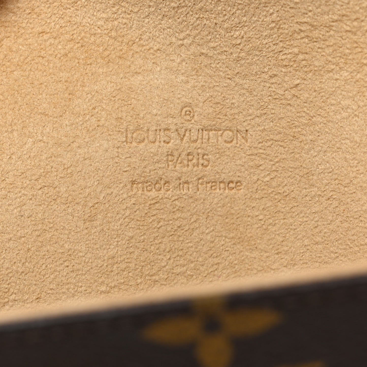 LOUIS VUITTON Monogram Pochette Florentine XS