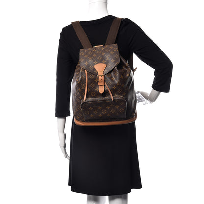 Louis Vuitton Monogram Montsouris GM Backpack 2 of 10