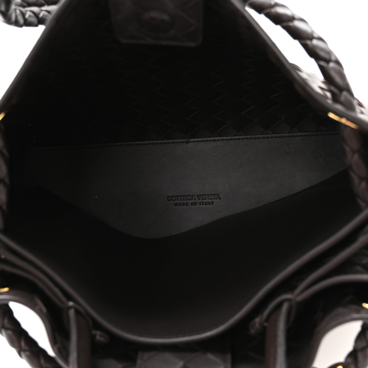 Bottega Veneta Nappa Intrecciato Medium Andiamo Shoulder Bag Fondant 5 of 10