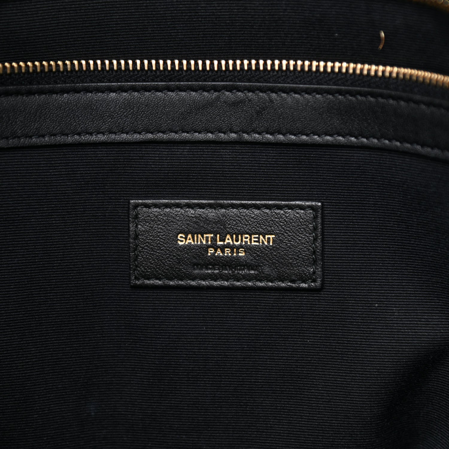 Saint Laurent Calfskin Large Manhattan Shopper Tote Black 6 of 7