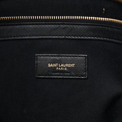 Saint Laurent Calfskin Large Manhattan Shopper Tote Black 6 of 7