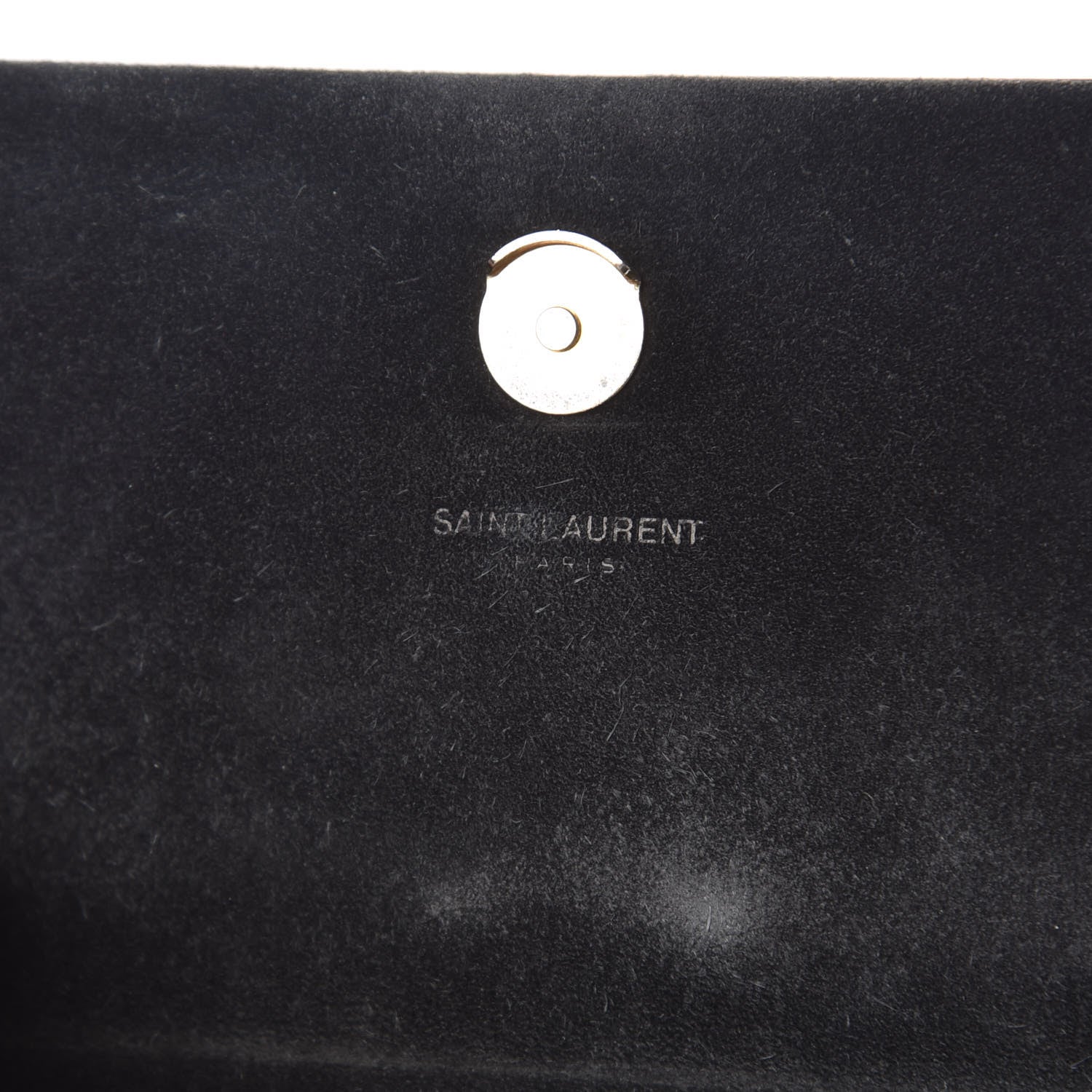 Saint Laurent Patent Small Classic Monogram Kate Tassel Satchel Black 7 of 15