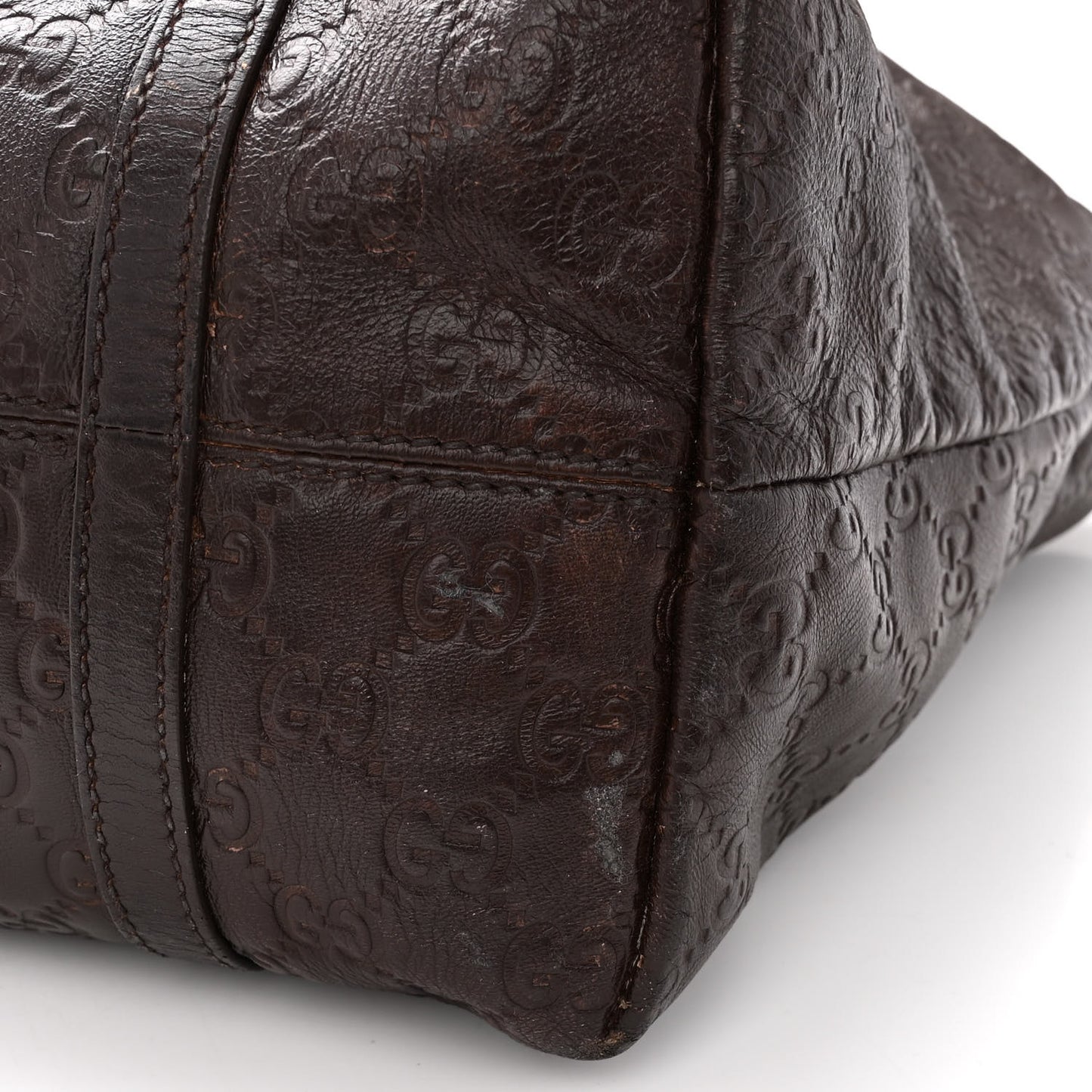 Guccissima Medium Joy Tote Brown